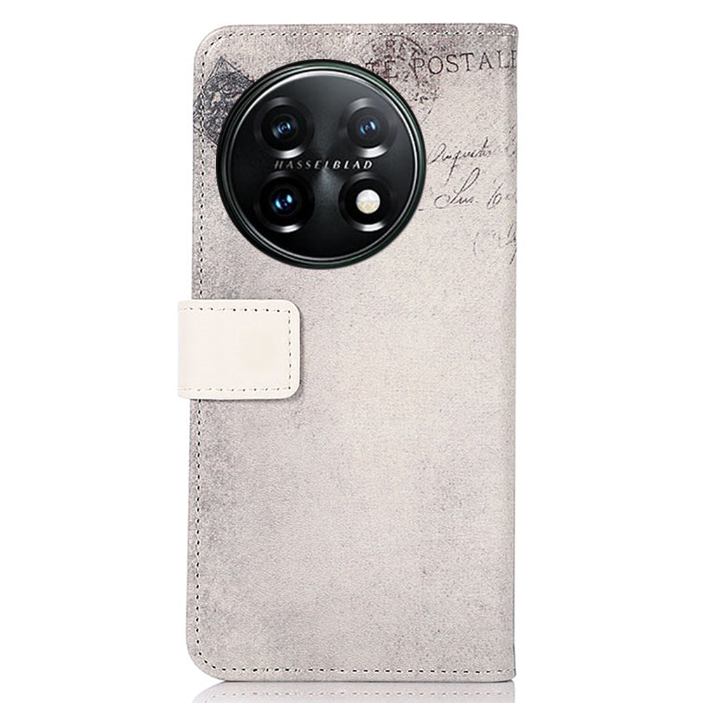 For OnePlus 11 5G Pattern Printing Phone Case PU Leather Stand Wallet Flip Cover For OnePlus 11 5G Pattern Printing Phone Case PU Leather Stand Wallet Flip Cover